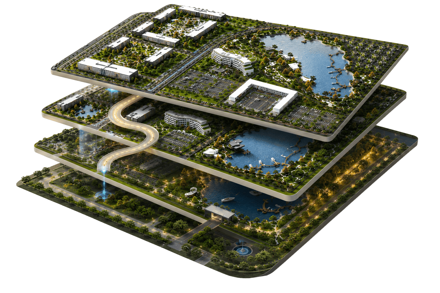 StarClyde Masterplan 3D Layers